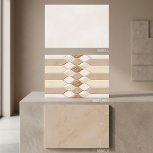 Azulejos de Pared de Cerámica Vitrificada Digital de Alto Brillo con Tecnología Italiana, Semi Porcelana Moderna para Exteriores, Salón, Cocina, Villa - Product Image 1