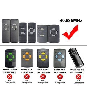 40.685MHz HSE2 HSE4 HSM2 <span class=keywords><strong>HSM4</strong></span> HS2 HS4 40 Télécommande de garage/portail 40MHz fonctionne avec émetteur manuel à bouton gris - Product Image 3