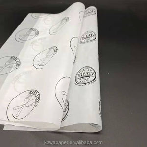 Бумага для упаковки еды с индивидуальной печатью, жиронепроницаемые листы для сэндвичей и бургеров, для ресторанов быстрого питания и доставки на вынос - Product Image 3