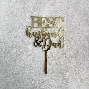 Adorno <span class=keywords><strong>para</strong></span> <span class=keywords><strong>Pastel</strong></span> 'Mejor Esposa y Mamá, Mejor <span class=keywords><strong>Esposo</strong></span> y Papá', Decoraciones <span class=keywords><strong>para</strong></span> <span class=keywords><strong>Pastel</strong></span> <span class=keywords><strong>de</strong></span> Feliz <span class=keywords><strong>Cumpleaños</strong></span> <span class=keywords><strong>para</strong></span> el Día <span class=keywords><strong>de</strong></span> la Madre y el Día del Padre - Product Image 5