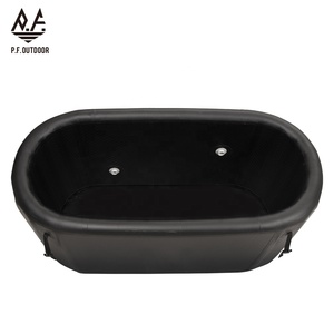 Baignoire de récupération sportive gonflable sur mesure pour adultes, bain froid carré pour fitness / 3 modèles populaires - Product Image 6