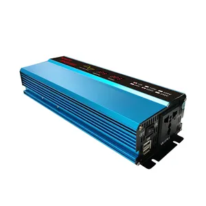 Suredom conversor de energia solar, 1000w onda senoidal real, inversor de energia solar dc12v 24v ac110v 220v para casa