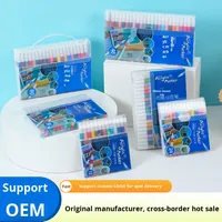Stylos marqueurs acryliques Yichen pour les élèves du primaire, non-saignants, superposables, pour l'art et l'aquarelle, 160 pièces