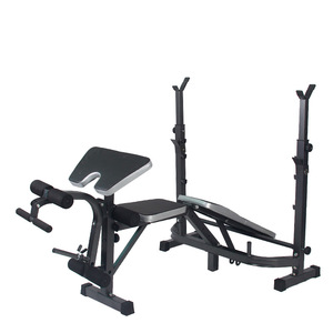 Houseold Fitness Equipment Barbell Rack <strong>Bench</strong> Press <strong>Weight</strong> <strong>Bench</strong> Combination Multi-function Adjustable <strong>Weight</strong> <strong>Bench</strong> - Product Image 3
