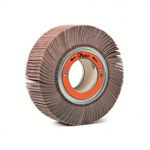Disque abrasif à lamelles en tissu corindon 200x30x54 mm avec trou, grain 120 - Product Image 2