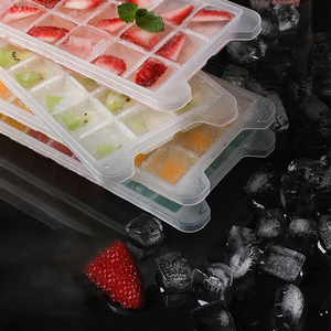 En gros DD1619 Moules à glaçons en forme de pépites et boules à démoulage facile, avec bac de rangement et couvercle, pour whisky - Product Image 5