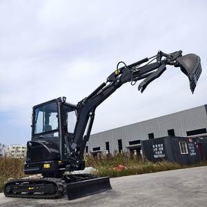 Gratis Verzending 2.5 Ton Minigraafmachine Met Dieselmotor Krachtige Graafmachines Bagger - Product Image 2