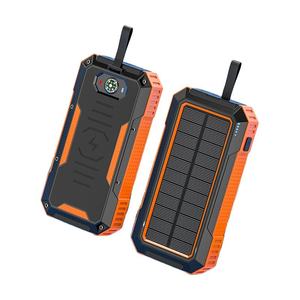 แบตเตอรี่สำรองพลังงานแสงอาทิตย์ 20000mAh กันน้ำ พร้อมไฟฉาย LED สำหรับตั้งแคมป์กลางแจ้ง - Product Image 2