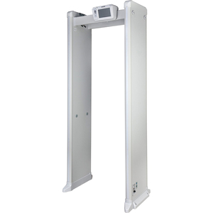 DH di động đi bộ qua máy dò kim loại khung cửa cơ thể đo nhiệt độ phát hiện máy quét Cổng An Ninh - Product Image 1