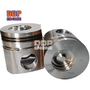 Kit de piston de moteur diesel pour machines de construction 3930187 3802757 avec segments de piston pour Cummins 4BTA 3.9L 6BTA 5.9L - Product Image 1