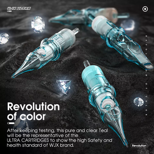 Cartuchos <span class=keywords><strong>de</strong></span> Tatuaje Desechables 5RL 5RS - Nuevo Diseño para Líneas Finas por WJX - Product Image 2