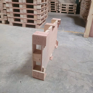 Palettes d'expédition en bois résistantes à l'humidité pour le fret industriel lourd - Product Image 1