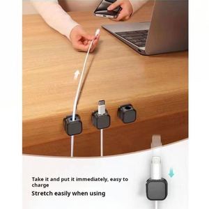 X712 Productos de Gran Demanda 2026 Accesorios Magnéticos para Teléfonos Móviles Android de Escritorio, Clips Magnéticos para Cables, Organizador de Cables - Product Image 3
