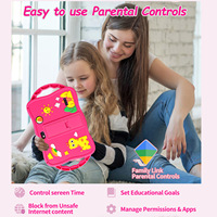 Tableta Infantil de Nuevo Estilo, 7 Pulgadas, Sistema Android con WiFi, con Funda Protectora, Exclusiva para Comercio Transfronterizo, Tabletas para Niños de Fábrica