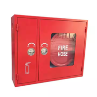 Accessoires Essentiels en Acier Inoxydable pour Équipement de Lutte Contre l'Incendie : Armoire pour Extincteur, Boîte pour Enrouleur de Tuyau d'Incendie, Fixation Murale Durable