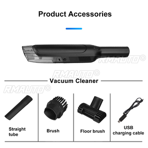Aspiradora Inalámbrica para Auto, Portátil, de Mano, de Doble Uso para Auto y Hogar, 120W, 8000pa, Succión Potente, Mini Aspiradora - Product Image 6
