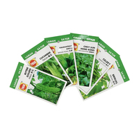 Sachet à trois soudures latérales en feuille d'aluminium laminée pour sachets de graines