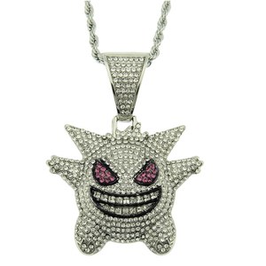 <span class=keywords><strong>Collier</strong></span> de bijoux hip hop personnalisé pour hommes et femmes, 2020 - Product Image 4