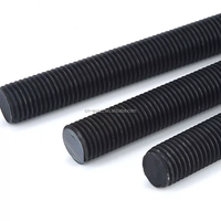 Factory Taiwan Quality Galvanized Zinc Hot Dip Galvanized Black Oxide Plain Threaded Rod Threaded bar Thread Stud