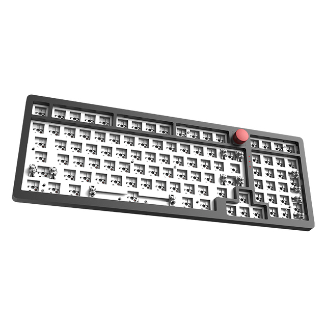 OUSAID DK98A Wireless RGB Backlight Keyboard 98 Keys Mechanical Switches Multimedia Teclado