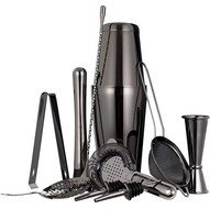 Ensemble de shaker à cocktails Boston en acier inoxydable Wuyi Camol, 16 pièces, capacité de 750 ml, kit d'outils de bar professionnels écologiques