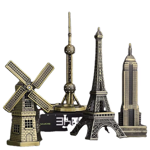 Recuerdo Europeo, Par de Modelos de <span class=keywords><strong>la</strong></span> <span class=keywords><strong>Torre</strong></span> <span class=keywords><strong>Eiffel</strong></span> de Francia, Artesanía Metálica, Decoración del Hogar, Técnica de Fundición de Hierro, Grabado de Aniversario - Product Image 4