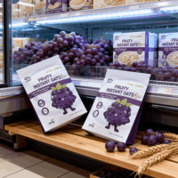 Real Fruit-Free Pieces Inside Instant Oatmeal Breakfast Snacks 500g Bag Low-Sodium & Low-Fat