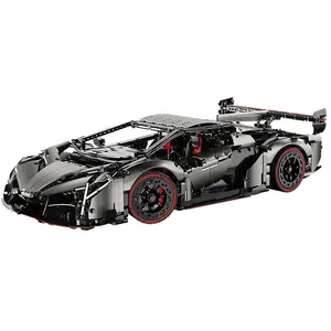<span class=keywords><strong>Kbox</strong></span> 10522 3711 Piezas MOC Coche Deportivo Técnico de Ladrillos Modelo de Juguete de Ensamblaje para Niños Regalo Bloques de Construcción - Product Image 1
