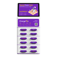 Moniteur publicitaire 6000mAh 40 emplacements station de partage de banque d'alimentation pour routeur wifi 4G 5G