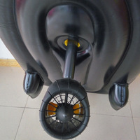 Bateau à moteur gonflable portable en PVC personnalisé pour enfants