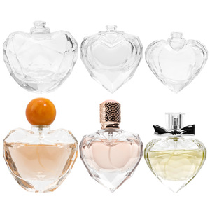 Flacon de parfum en forme de cœur Mk 50 ml avec bouchon papillon, distributeur de parfum en verre pour le transfert - Product Image 5