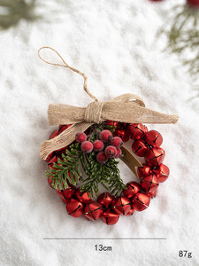 Guirlandes décoratives <span class=keywords><strong>de</strong></span> Noël et décorations créatives <span class=keywords><strong>de</strong></span> fenêtre <span class=keywords><strong>de</strong></span> Noël, porte-cloches pour ajouter une ambiance festive à la maison - Product Image 6