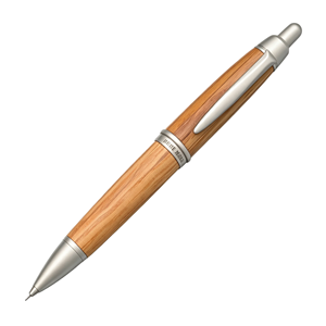 Crayon mécanique en bois de malt pur 0,5 mm, corps en bois naturel de qualité supérieure, type poussoir, pour dessin et écriture - Product Image 4