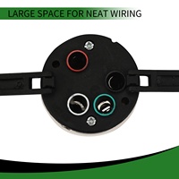 Enchufe de bloqueo giratorio J01, 50 Amp, LL550P, CS6365, generador, Conector de cable de alimentación