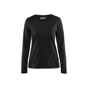 BLAKLADER - 330110329900XXL T-shirt à manches longues pour femmes Noir-EAN 7330509527450 T-SHIRTS DE TRAVAIL ET POLO - Product Image 1