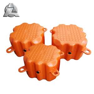 Bloque de Pontón Cuadrado de Color Naranja de 50 cm x 50 cm x 40 cm, con una Resistencia <span class=keywords><strong>a</strong></span> la Tensión Diagonal Superior <span class=keywords><strong>a</strong></span> Veintisiete Kilonuevos - Product Image 1