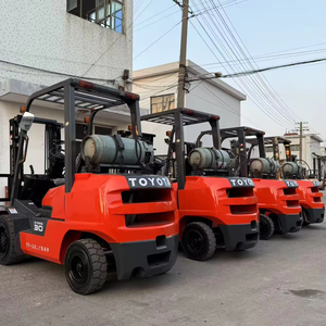 <b>Used</b> Japanese Gasoline Powered 2.5/3/5-Ton T-O-Y-O-T-A tcm komatsu lpg diesel Forklift <b>Pallet</b> lifting Truck machinery stacker - Product Image 1