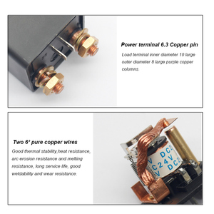 12V 200A Hochleistungs-Autos tarter relais 4-poliges Auto-Relais Normaler weise offene Relais für Autozubehör - Product Image 5