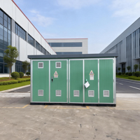 Transformateur triphasé sec d'occasion de 500 kVA, norme IEC/ANSI, faible bruit, 10 kV/0,4 kV pour la distribution d'énergie commerciale/industrielle