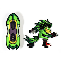 Standee en acrylique personnalisé avec impression UV, standee de dessin animé en acrylique, standees créatifs en acrylique pour skateboard
