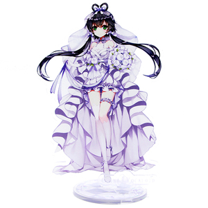 Support d'affichage en acrylique personnalisé pour la promotion d'anime, figurine de souvenir, panneau en plastique, support de figurine de dessin animé, modèle ange - Product Image 1
