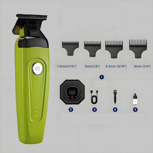 Juego <span class=keywords><strong>de</strong></span> Recortadoras <span class=keywords><strong>de</strong></span> <span class=keywords><strong>Pelo</strong></span> <span class=keywords><strong>de</strong></span> Alta Velocidad Personalizadas con Motor sin Escobillas, Cuchilla DLC, Herramienta <span class=keywords><strong>de</strong></span> <span class=keywords><strong>Corte</strong></span> <span class=keywords><strong>de</strong></span> <span class=keywords><strong>Pelo</strong></span> para <span class=keywords><strong>Hombre</strong></span> con Base <span class=keywords><strong>de</strong></span> Carga - Product Image 3