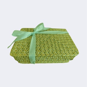 Woven Straw <strong>Box</strong> &amp; Seagrass Basket Gift Basket Handmade Basket Decor Earth Wedding Party Gift Popular for Use - Product Image 4