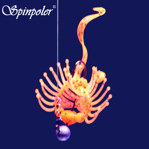 Señuelo de Pesca Spinpoler de 13 cm, Reactivo a los Rayos UV, Señuelo Flotante de TPR, Señuelo de Plástico Suave para Pesca en Agua Dulce y Salada, para Lubina y Trucha - Product Image 1