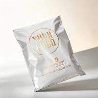 Sac postal personnalisé D22 ECO, nouvelle enveloppe d'expédition en plastique, emballage pour colis, sacs postaux en polyéthylène rose clair pour vêtements