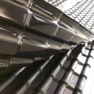1050 reale Asa isolamento <span class=keywords><strong>termico</strong></span> tegole in Pvc per casa Villa in resina sintetica ondulata spagnolo tetto per spagnolo Techo De Pvc - Product Image 3