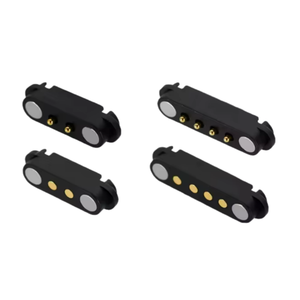 Водонепроницаемый латунный контактный разъем Pogo <span class=keywords><strong>Pin</strong></span> с шагом <span class=keywords><strong>2</strong></span>,5 мм, корпус из поликарбоната, магнитный, штекерный и гнездовой, <span class=keywords><strong>2</strong></span>-8 контактов - Product Image 3