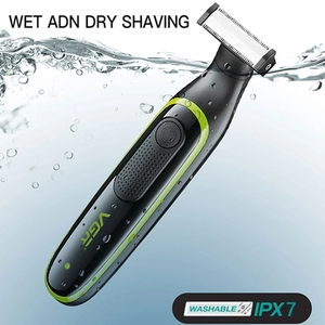 Afeitadora Profesional IPX7 Inalámbrica para Barba, Máquina de Afeitado Eléctrica para Cara, Piernas y Cuerpo, Portátil para Viajes - Product Image 4