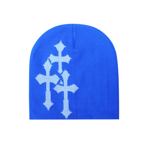 Chapeau Jacquard Hip Hop <span class=keywords><strong>Homme</strong></span> et Femme, Broderie 3D Tricotée, Style Urbain, Mode <span class=keywords><strong>Hiver</strong></span>, Chapeau Anti-froid - Product Image 4