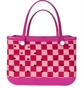 Bolsa de Playa de Goma EVA Personalizada de Fábrica, Multitamaño, Gran Capacidad, Impermeable, Estilo Hueco, con Logotipo, Patrón <span class=keywords><strong>y</strong></span> Dijes Personalizados - Product Image 4